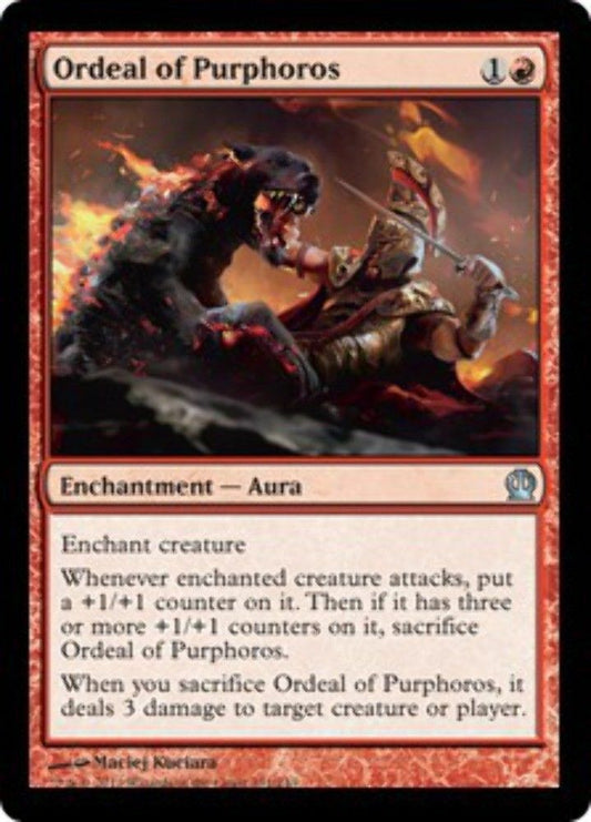 Ordeal of Purphoros Theros - MTG