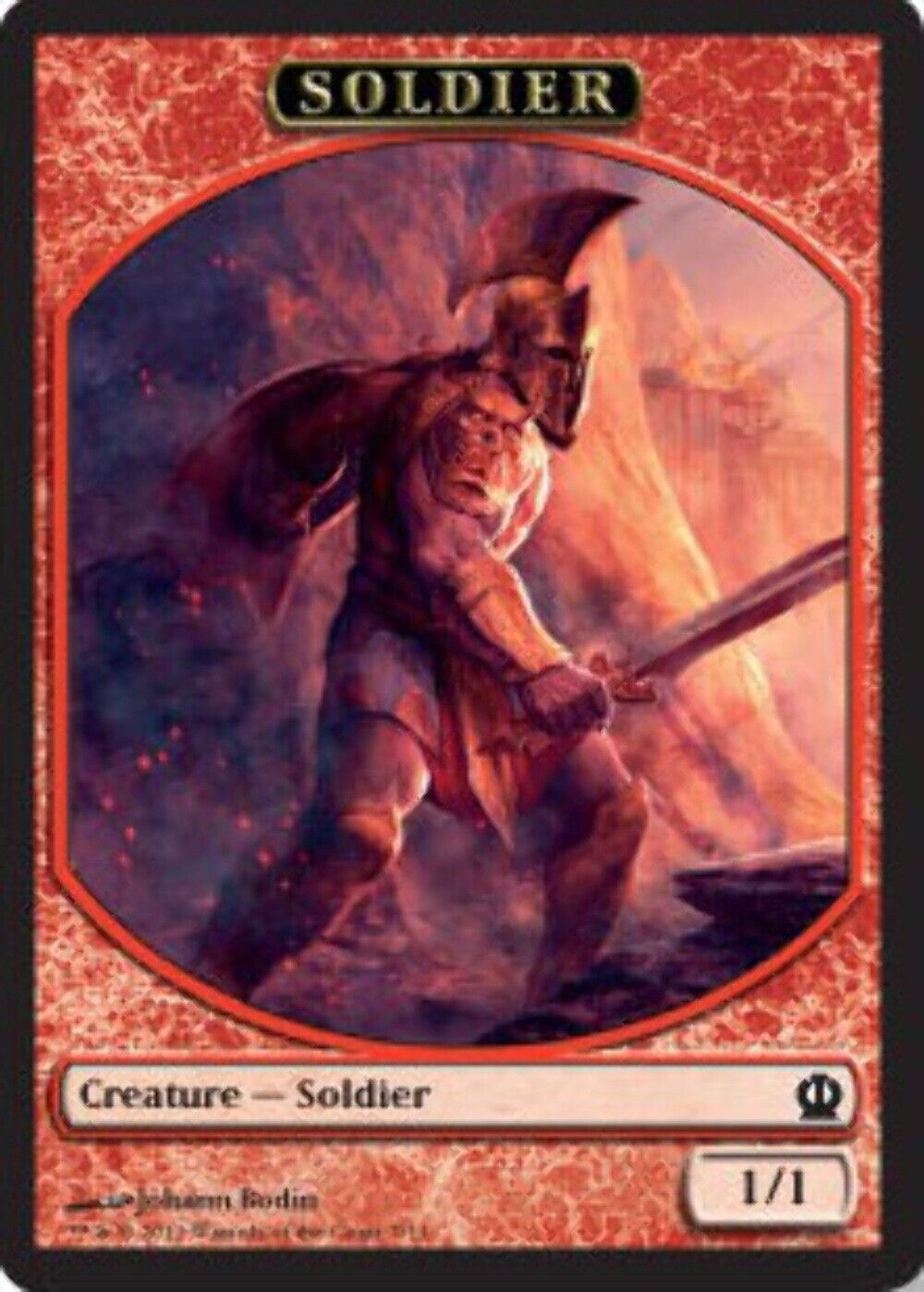Soldier Token C Theros - MTG