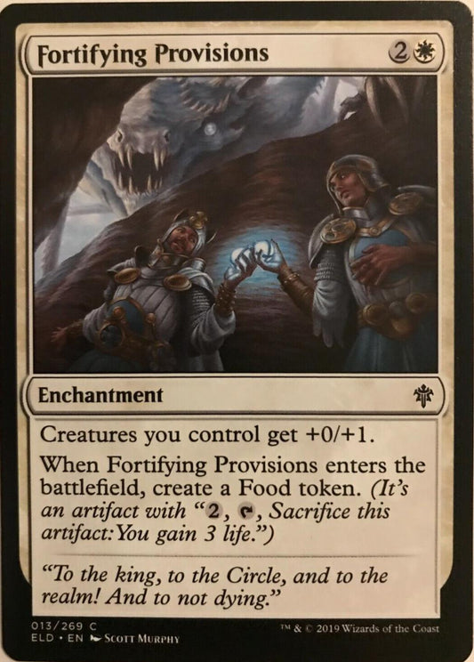 Fortifying Provisions - Throne Of Eldraine  - MTG