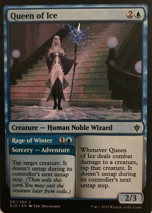 Queen Of Ice - Throne Of Eldraine  - MTG