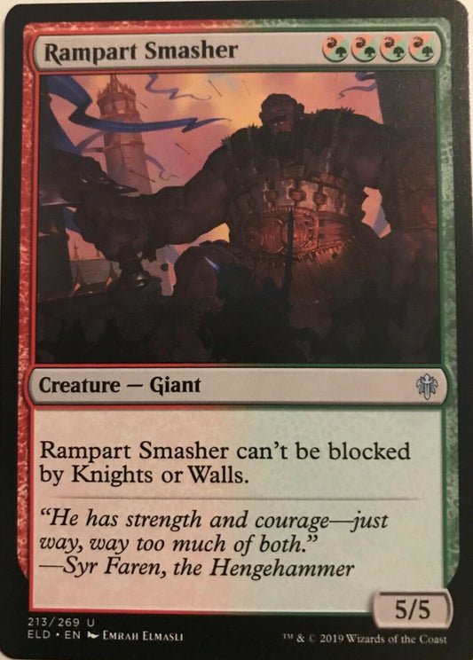 Rampart Smasher - Throne Of Eldraine - MTG