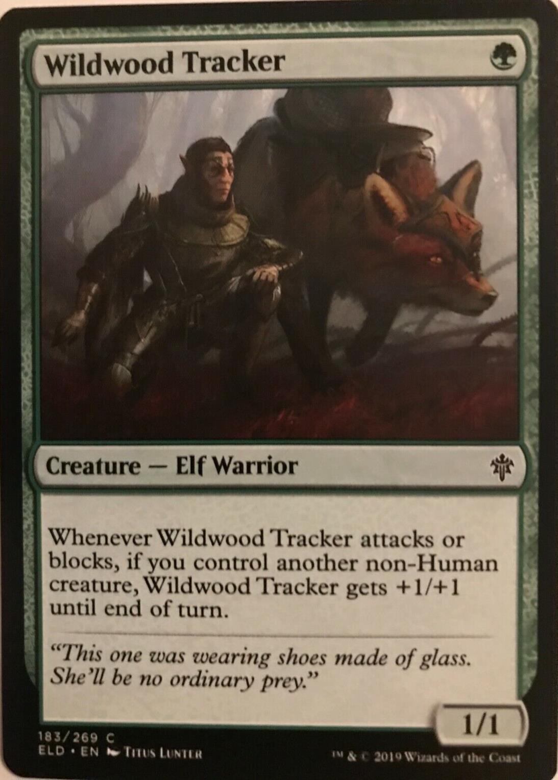 Wildwood Tracker - Throne Of Eldraine  - MTG