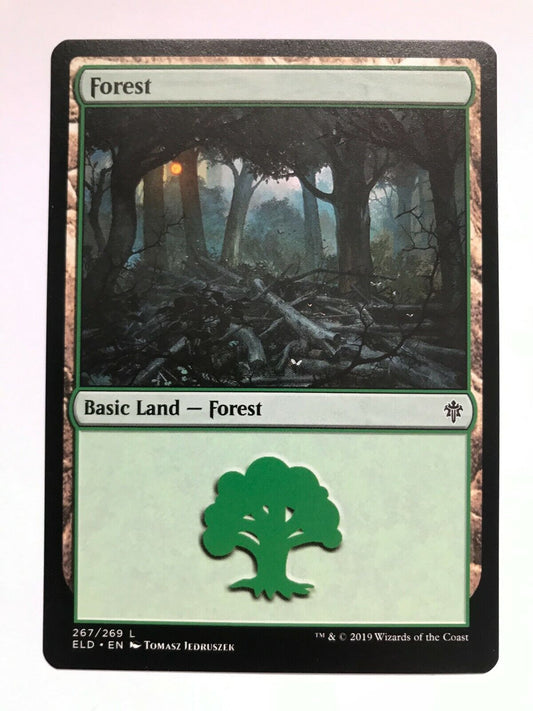 Forest (267) - Throne Of Eldraine - MTG