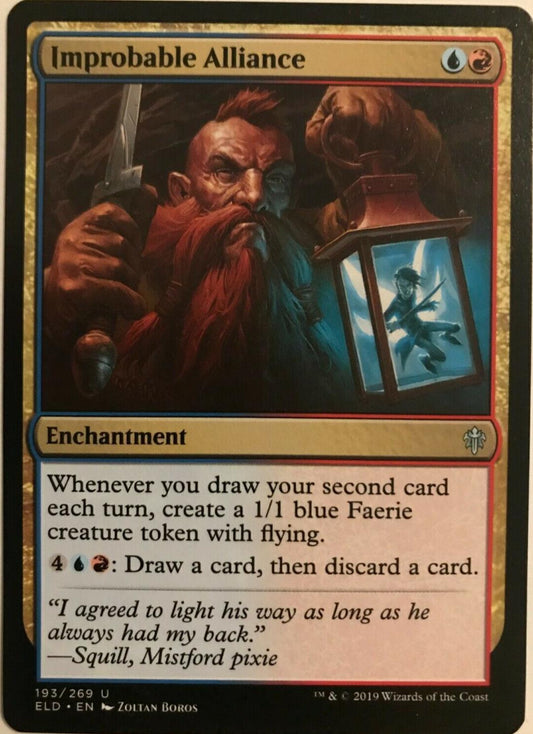 Improbable Alliance - Throne Of Eldraine - MTG