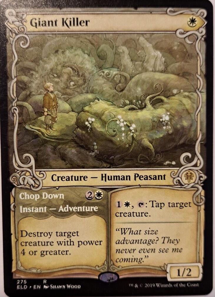 Giant Killer Chop Down (275) - Throne Of Eldraine - MTG