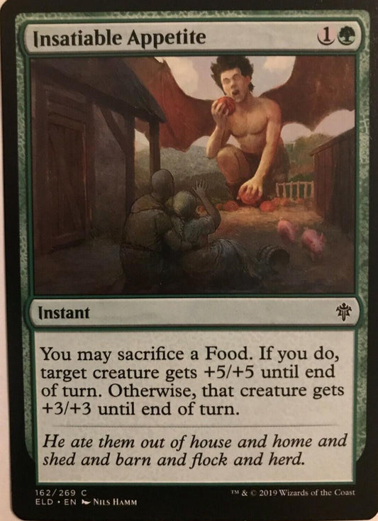 Insatiable Appetite - Throne Of Eldraine  - MTG