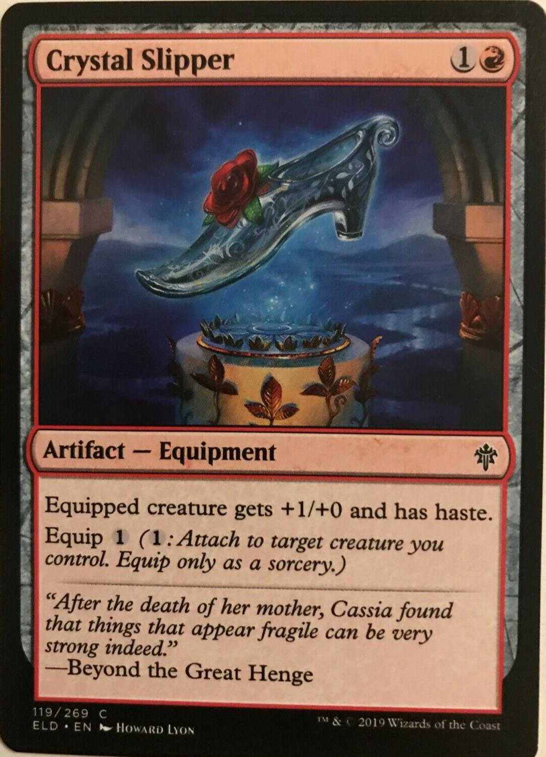 Crystal Slipper - Throne Of Eldraine  - MTG