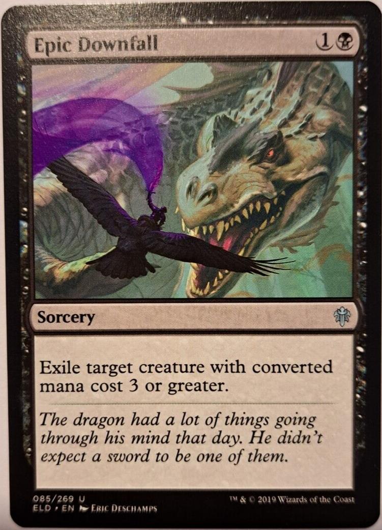 Epic Downfall - Throne Of Eldraine - MTG