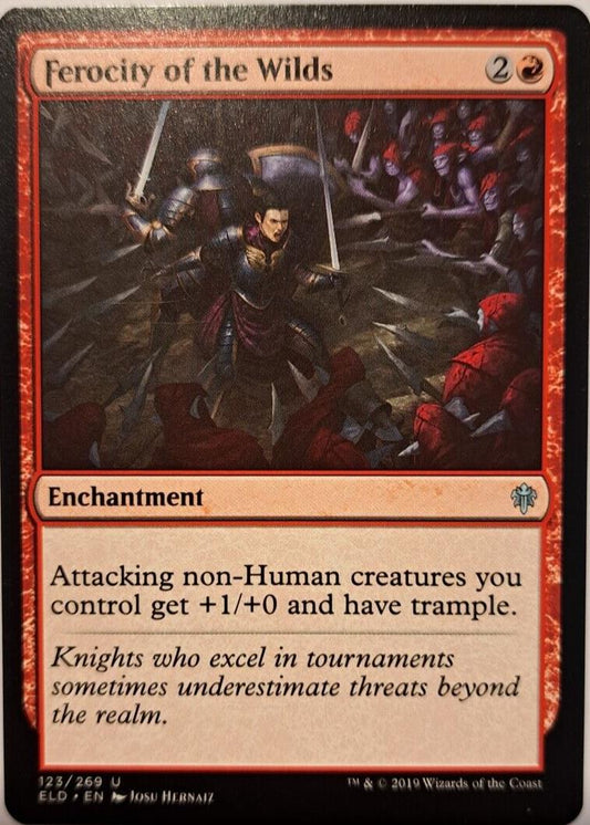 Ferocity of the Wilds - Throne Of Eldraine - MTG