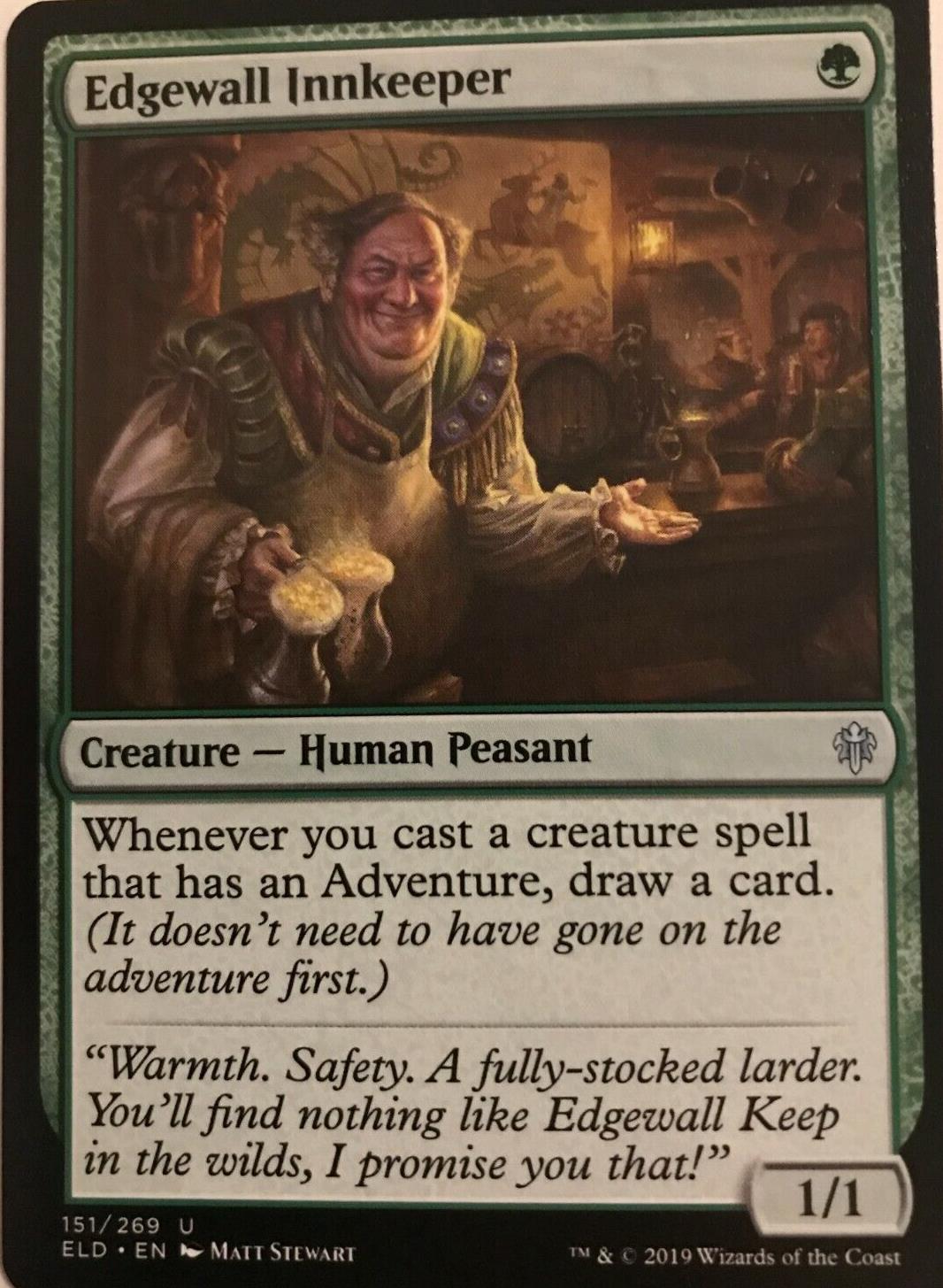 Edgewall Innkeeper - Throne Of Eldraine  - MTG
