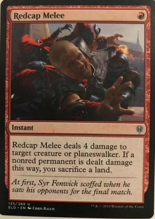 Redcap Melee - Throne Of Eldraine - MTG