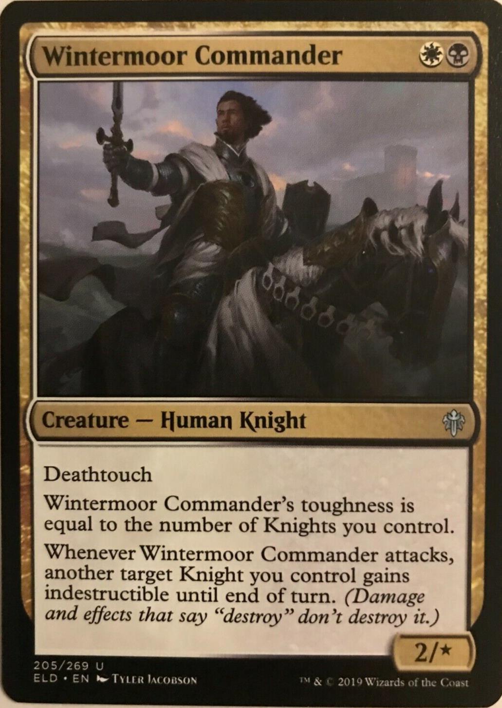 Wintermoor Commander - Throne Of Eldraine - MTG