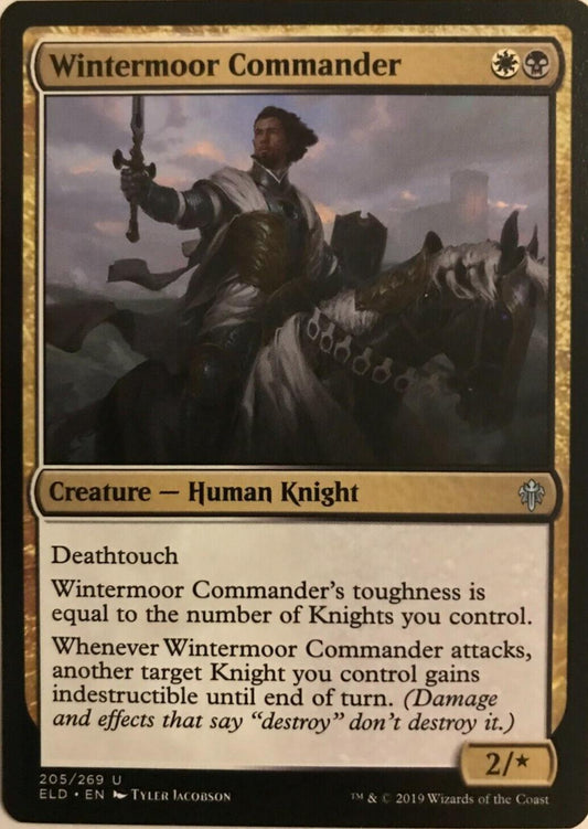 Wintermoor Commander - Throne Of Eldraine - MTG