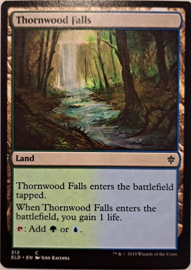 Thornwood Falls - Throne Of Eldraine - MTG