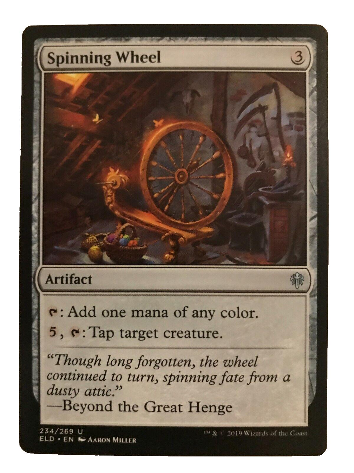 Spinning Wheel - Throne Of Eldraine - MTG