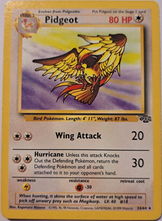 Pidgeot - 24/64 - Rare - Pokemon Jungle