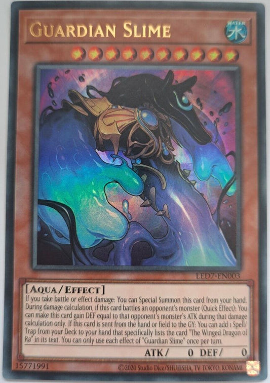 Guardian Slime - LED7-EN003 - Ultra Rare - YuGiOh