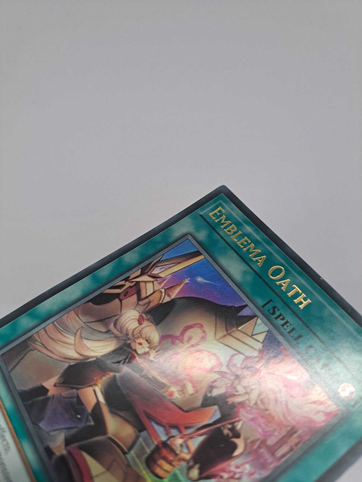 Emblema Oath - VASM-EN021 - Ultra Rare - YuGiOh - DAMAGED - A
