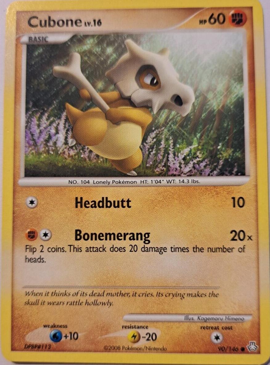 Cubone Lv.16 - 90/146 - Common - Pokemon Legends Awakened