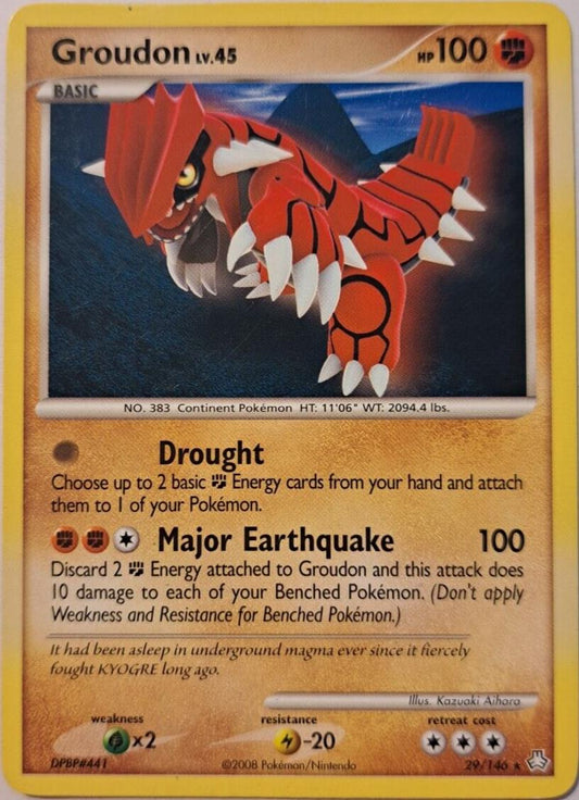 Groudon Lv.45 - 29/146 - Rare - Pokemon Legends Awakened