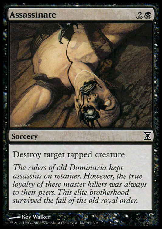 Assassinate - Time Spiral - MTG