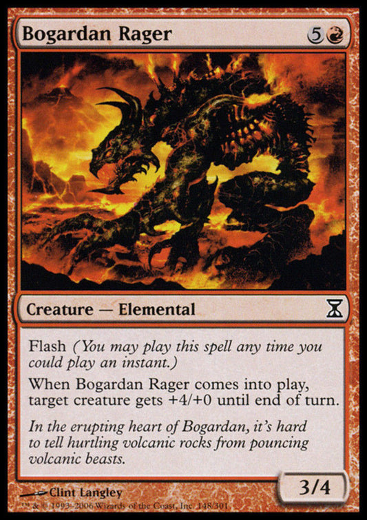 Bogardan Rager - Time Spiral - MTG