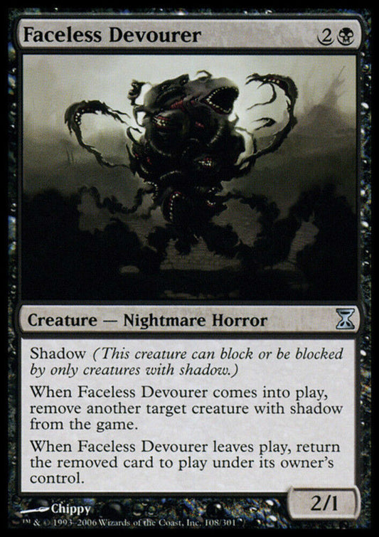 Faceless Devourer - Time Spiral - MTG