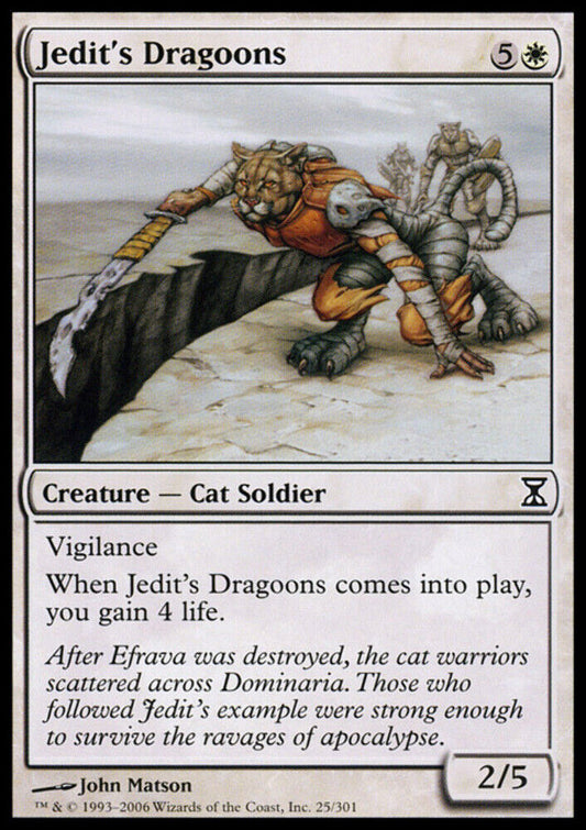 Jedit's Dragoons - Foil - Time Spiral - MTG