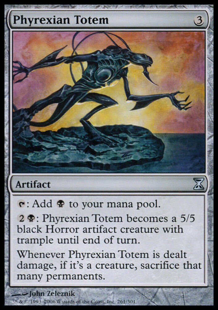 Phyrexian Totem - Time Spiral - MTG