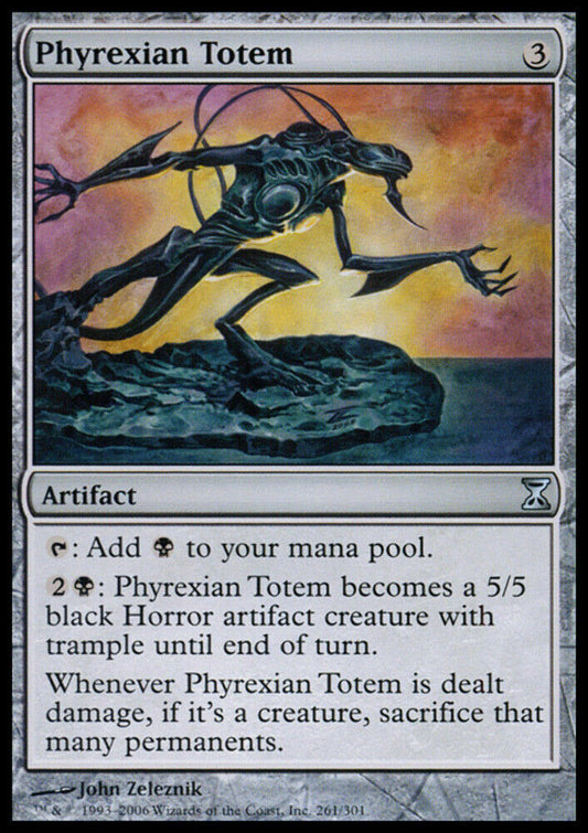 Phyrexian Totem - Time Spiral - MTG