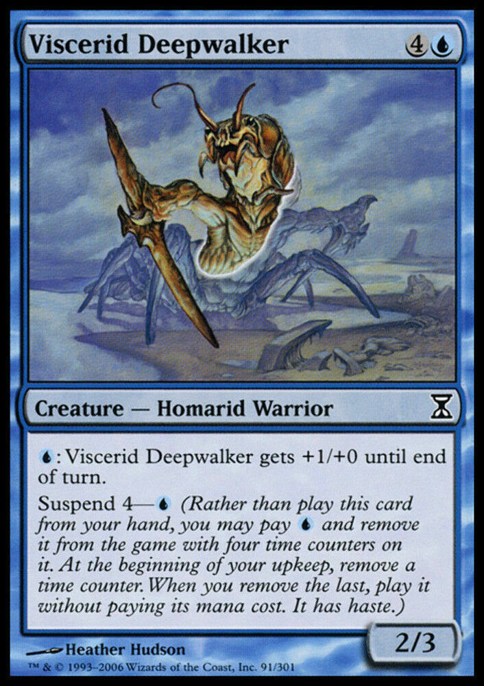 Viscerid Deepwalker - Time Spiral - MTG
