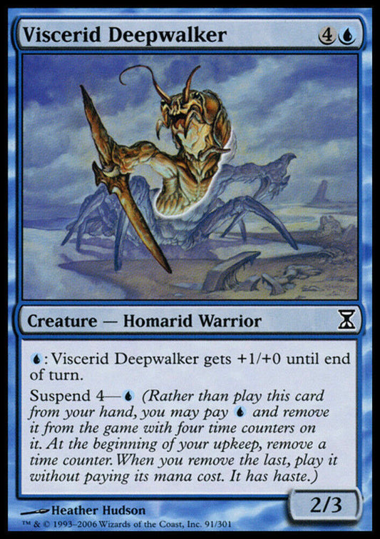 Viscerid Deepwalker - Time Spiral - MTG