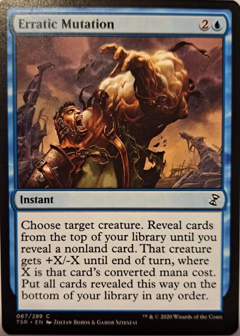 Erratic Mutation - Time Spiral Remastered - MTG