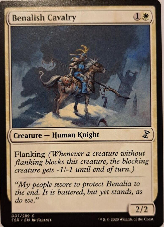 Benalish Cavalry - Time Spiral Remastered - MTG