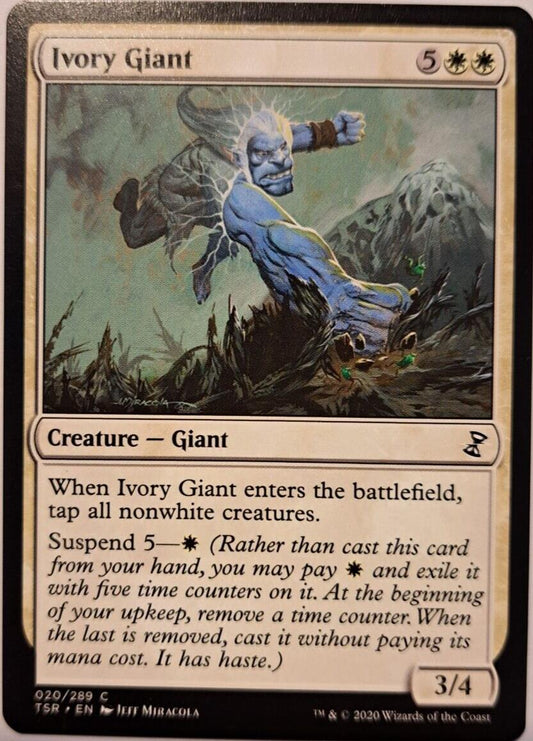 Ivory Giant - Time Spiral Remastered - MTG