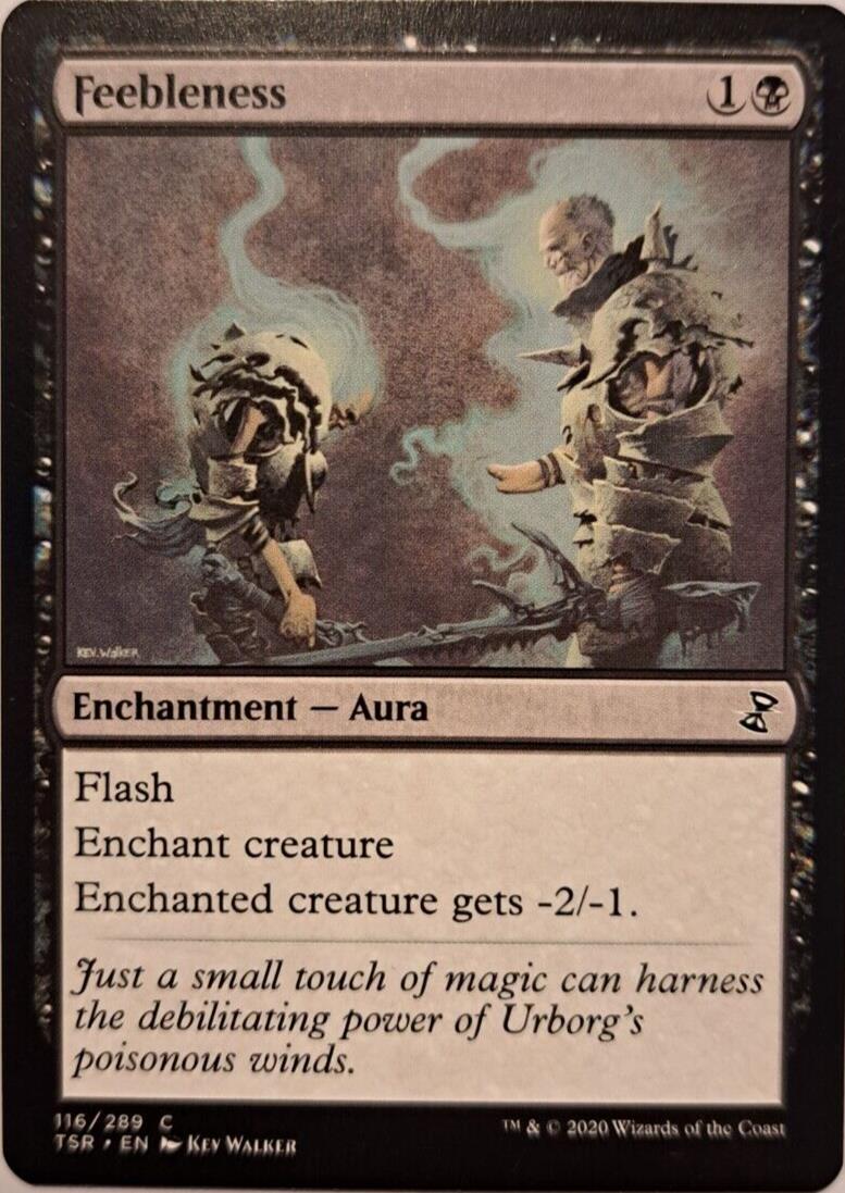 Feebleness - Time Spiral Remastered - MTG