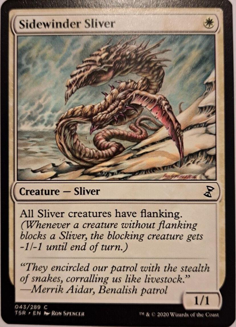 Sidewinder Sliver - Time Spiral Remastered - MTG