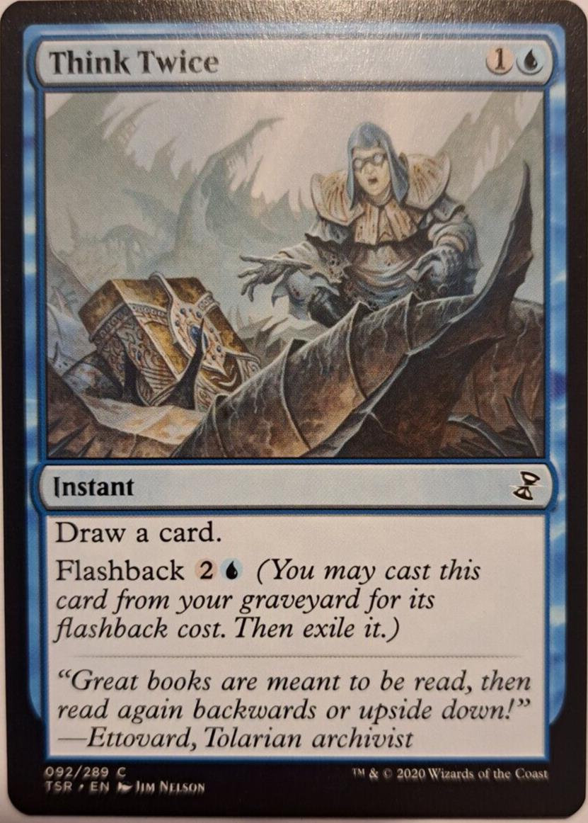 Think Twice - Time Spiral Remastered - MTG