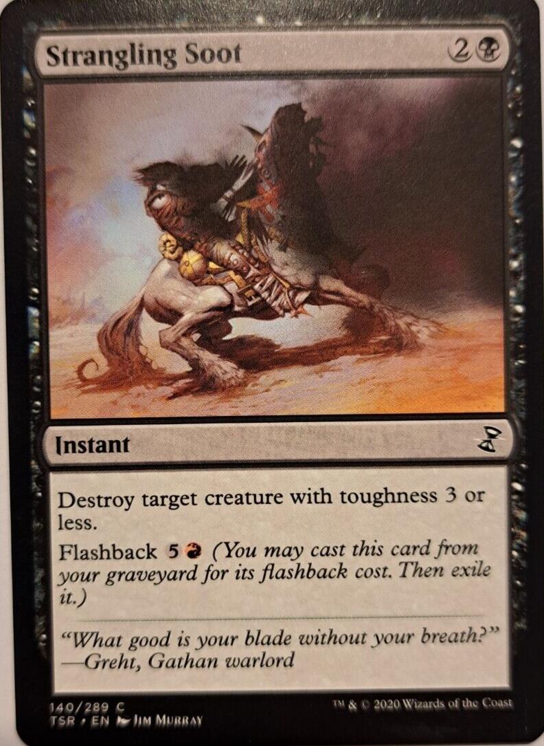 Strangling Soot - Time Spiral Remastered - MTG