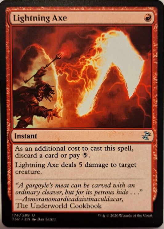 Lightning Axe - Time Spiral Remastered - MTG
