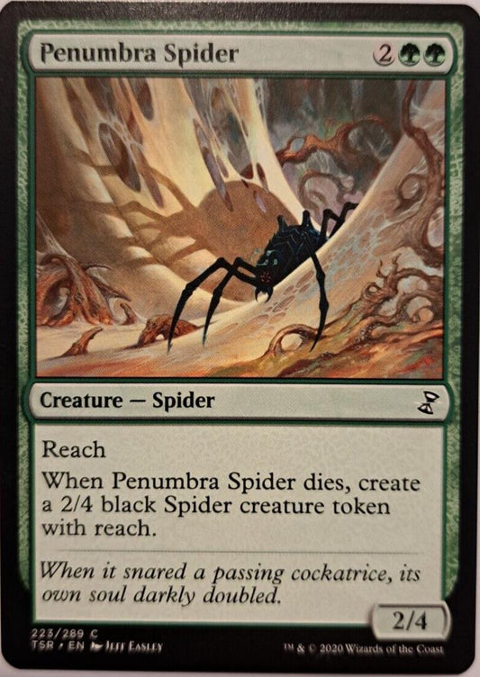 Penumbra Spider - Time Spiral Remastered - MTG
