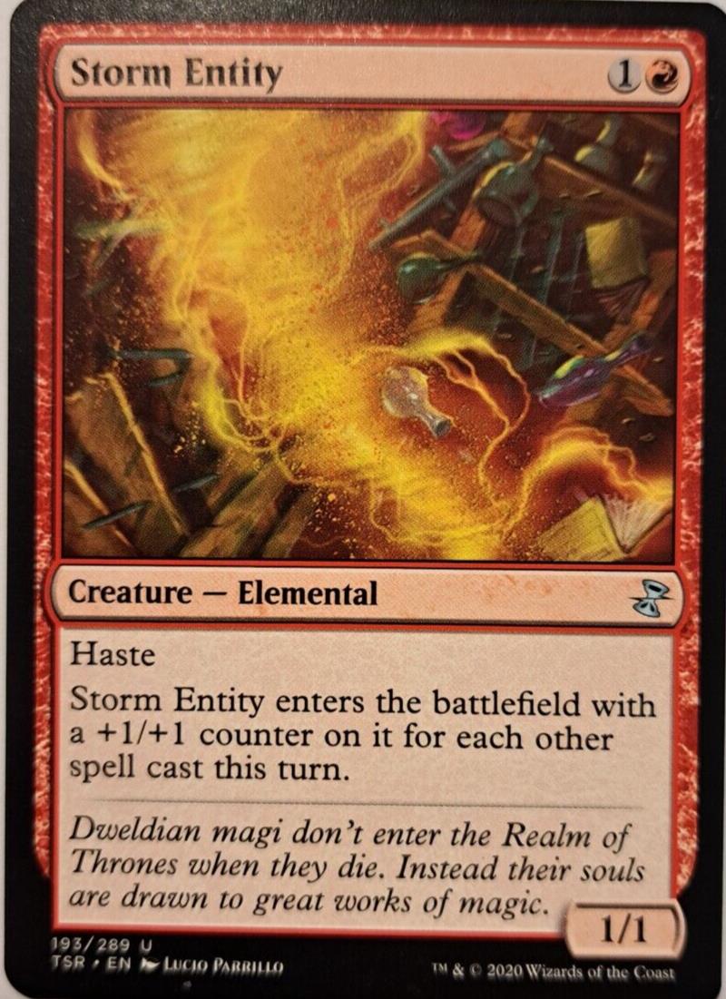 Storm Entity - Time Spiral Remastered - MTG