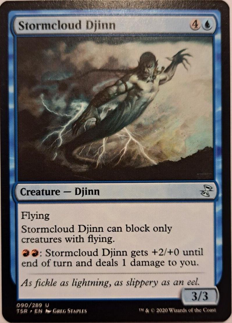 Stormcloud Djinn - Time Spiral Remastered - MTG