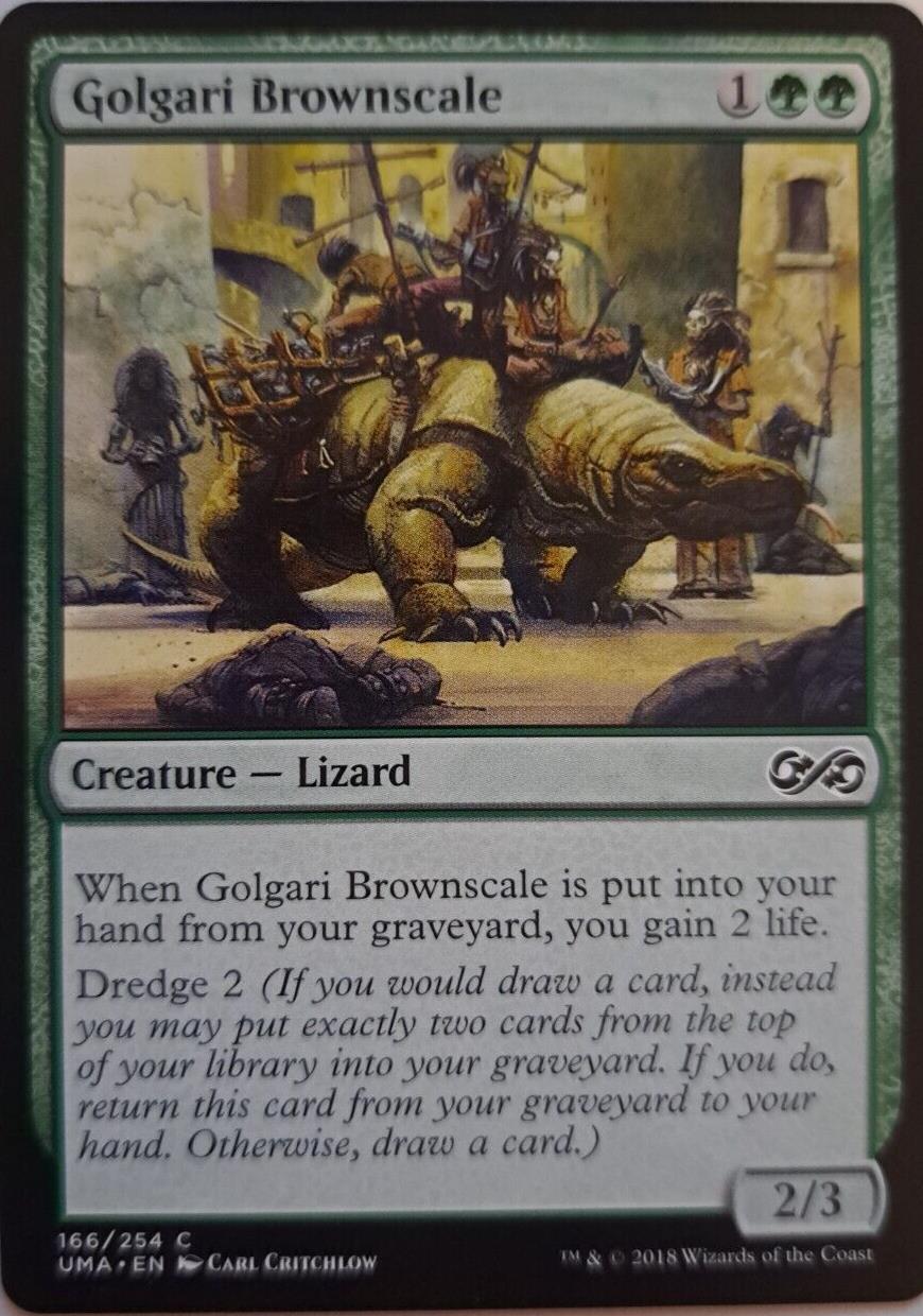 Golgari Brownscale - Ultimate Masters - MTG