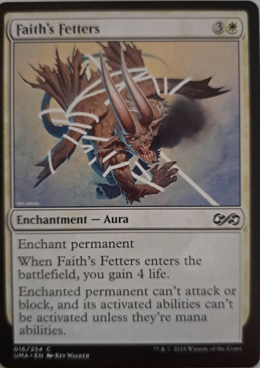 Faith's Fetters - Ultimate Masters - MTG