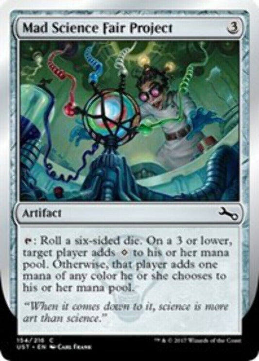 Mad Science Fair Project - Foil Unstable - MTG