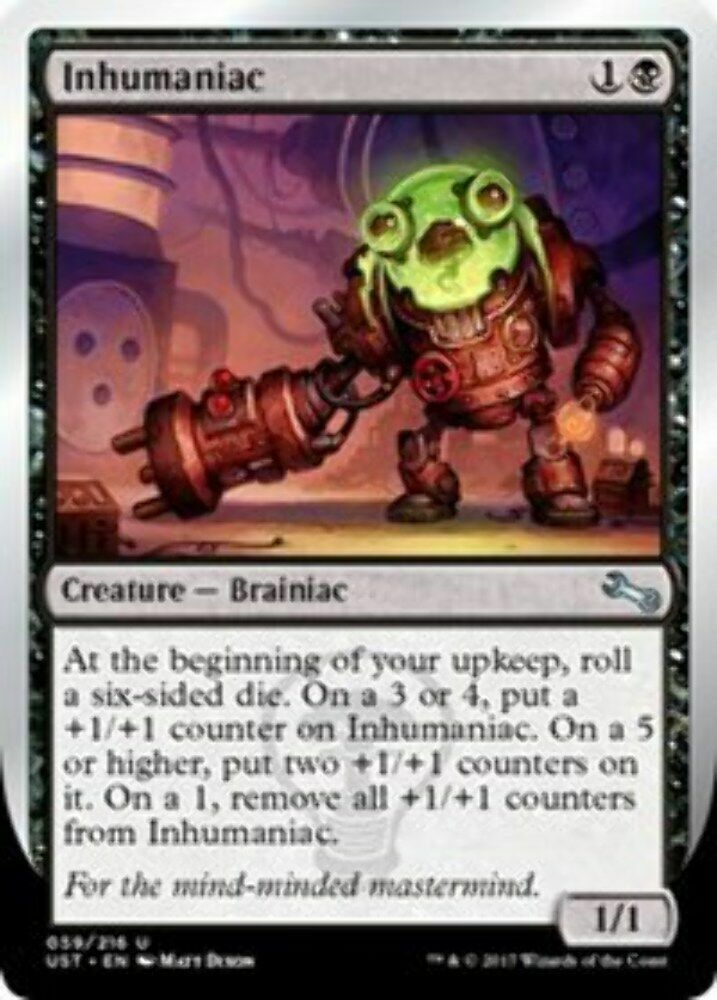 Inhumaniac Unstable - MTG