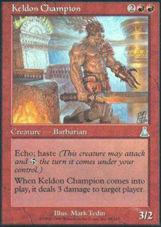 Keldon Champion Urza's Destiny - MTG