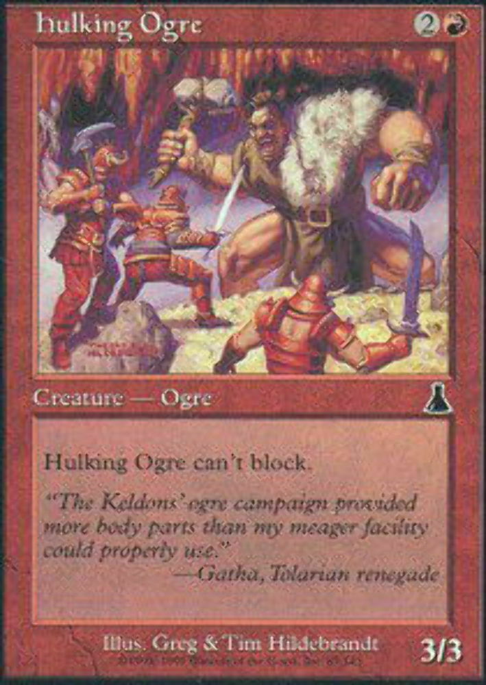 Hulking Ogre Urza's Destiny - MTG