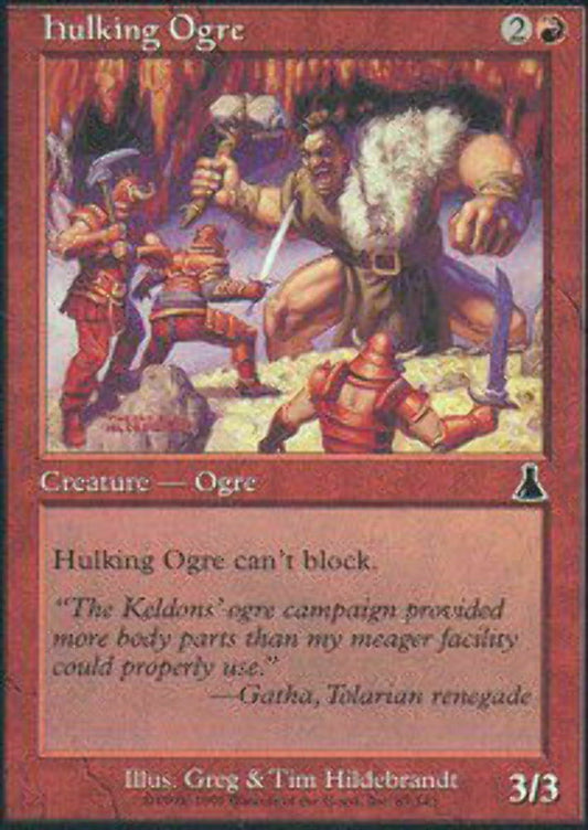 Hulking Ogre Urza's Destiny - MTG